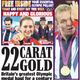 Illustration for article titled British Newspaper Celebrating British Gold Accidentally Puts Dutch Team On Front Page